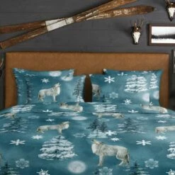 Good Morning Dekbedovertrek "Midnight" - Petrol - (140x220 Cm) -NL Beddengoed Verkoop 2024 1000065834 0102