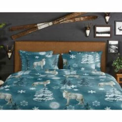 Good Morning Dekbedovertrek "Midnight" - Petrol - (240x220 Cm) -NL Beddengoed Verkoop 2024 1000065851 0110