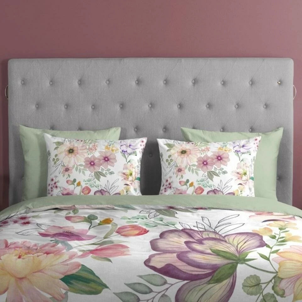 Good Morning Dekbedovertrek "Vera" - Wit - (200x220 Cm) 5 Good Morning Dekbedovertrek "Vera" - Wit - (200x220 Cm) - Afbeelding 3