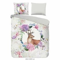 Good Morning Dekbedovertrek "Vedet" - Grijs - (240x220 Cm)