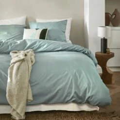 Cinderella Weekend - Dekbedovertrek - Katoen - 260x200/220 Cm - Mineral Green -NL Beddengoed Verkoop 2024 1000071970 0101