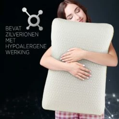 Vitapur Premium Ionity Anatomisch Kussen - 40x60 Cm -NL Beddengoed Verkoop 2024 1000080656 0111