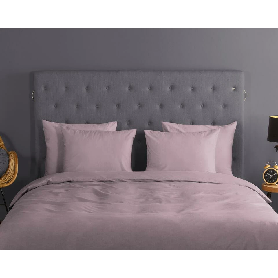 Good Morning Dekbedovertrek "Uni Soft Pink" - Roze - (240x220 Cm) 5 Good Morning Dekbedovertrek "Uni Soft Pink" - Roze - (240x220 Cm) - Afbeelding 3