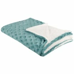 Beliani Sprei KANDILLI - Groen Polyester