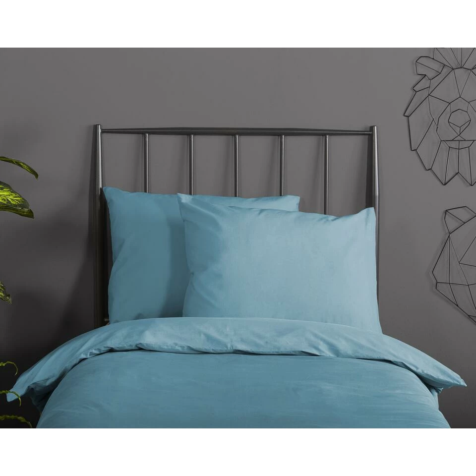 Good Morning Dekbedovertrek "" - Blauw - (100x135 Cm) 5 Good Morning Dekbedovertrek "" - Blauw - (100x135 Cm) - Afbeelding 3