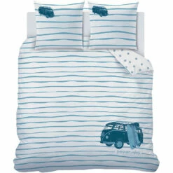 Volkswagen Dekbedovertrek Vibes - Lits Jumeax - 240 X 220 Cm - Katoen