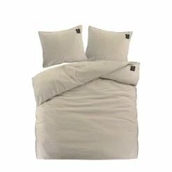 BLCKOUT Dekbedovertrek Oslo - 200x200/220 - Zand