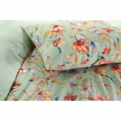 Papillon Dekbedovertrek Nora- 140x200/220- Groen -NL Beddengoed Verkoop 2024 1000093518 0102