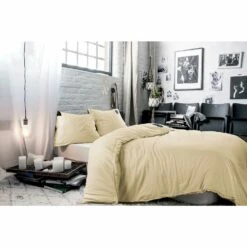 BLCKOUT Dekbedovertrek Oslo - 240x200/220 - Lichtgeel 7 BLCKOUT Dekbedovertrek Oslo - 240x200/220 - Lichtgeel -NL Beddengoed Verkoop 2024 1000093522 0101