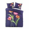 Papillon Dekbedovertrek Tulips - 240x200/220 Cm - Navy -NL Beddengoed Verkoop 2024 1000093530