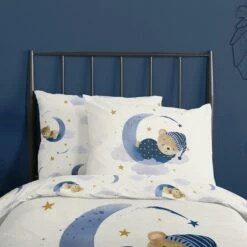 Good Morning Dekbedovertrek "Sleeping" - Ecru - (120x150 Cm) -NL Beddengoed Verkoop 2024 1000094430 0104