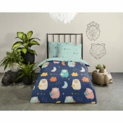 Good Morning Dekbedovertrek "Sheep" - Multi - (100x135 Cm) -NL Beddengoed Verkoop 2024 1000094436 0101