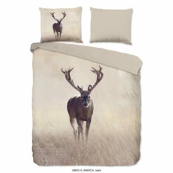 Good Morning Dekbedovertrek "Namica" - Zand - (200x220 Cm)