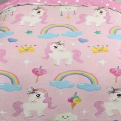 Good Morning Dekbedovertrek "Unilove" - Roze - (100x135 Cm) -NL Beddengoed Verkoop 2024 1000094451 0102