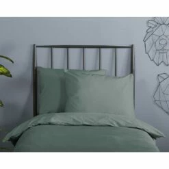 Good Morning Dekbedovertrek "" - Groen - (120x150 Cm) -NL Beddengoed Verkoop 2024 1000094460 0111