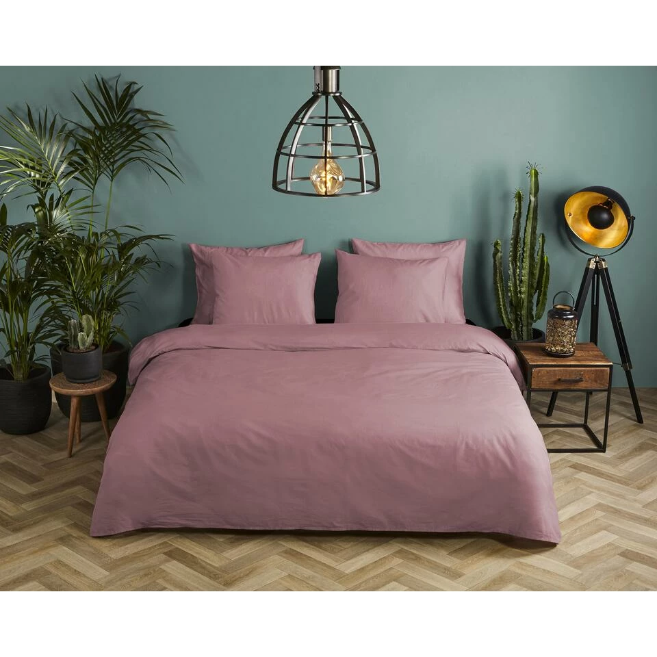 HIP Dekbedovertrek "" - Roze - (200x220 Cm) 4 HIP Dekbedovertrek "" - Roze - (200x220 Cm) - Afbeelding 2