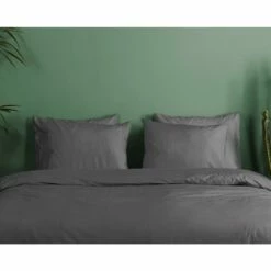 HIP Dekbedovertrek "" - Antraciet - (240x220 Cm) -NL Beddengoed Verkoop 2024 1000096059 0110