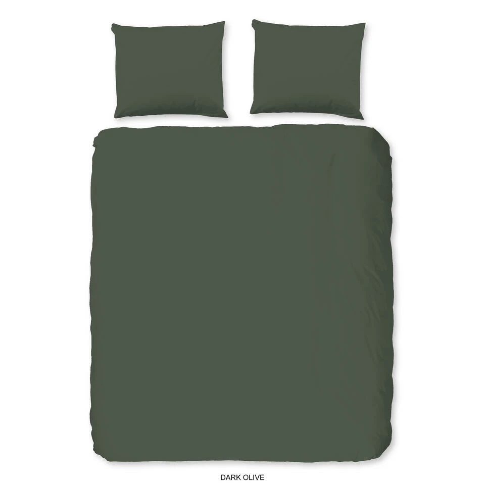 HIP Dekbedovertrek "" - Groen - (240x220 Cm) 3 HIP Dekbedovertrek "" - Groen - (240x220 Cm)