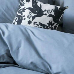 Dindi Home - Dekbedovertrek Plain Beauty - 260x220 Cm - Blauw -NL Beddengoed Verkoop 2024 1000098633 0103