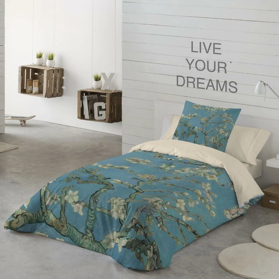 Zavelo Dekbedovertrek Van Van Gogh Almond Blossom -140x200/220 4 Zavelo Dekbedovertrek Van Van Gogh Almond Blossom -140x200/220 - Afbeelding 2