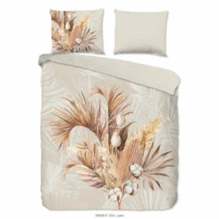 Nieuwe uitgaven 11 Good Morning Dekbedovertrek "Gia" - Zand - (200x220 Cm)