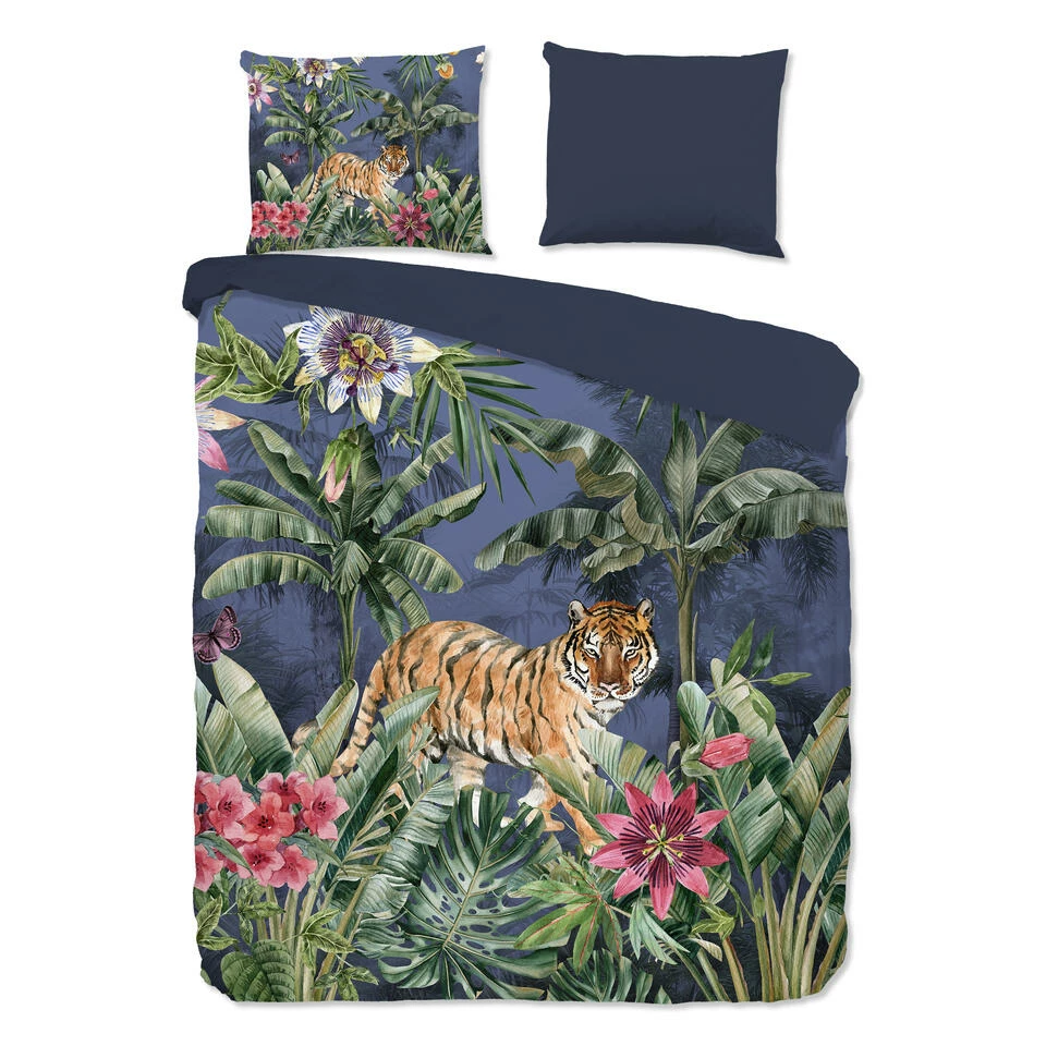 Pure Dekbedovertrek Tijger Kane-2-persoons (200 X 200/220 Cm) 3 Pure Dekbedovertrek Tijger Kane-2-persoons (200 X 200/220 Cm)