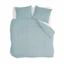 Walra - Dekbedovertrek Vintage Cotton - 240x220 Cm - Jeans Blauw