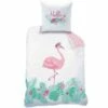 Matt & Rose Flamingo - Kinderdekbedovertrek-140x200cm -NL Beddengoed Verkoop 2024 1163117920