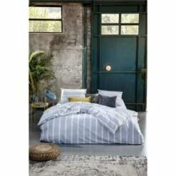 Walra - Dekbedovertrek Stripe Along - 240x220 Cm - Blauw -NL Beddengoed Verkoop 2024 1174274377 0103