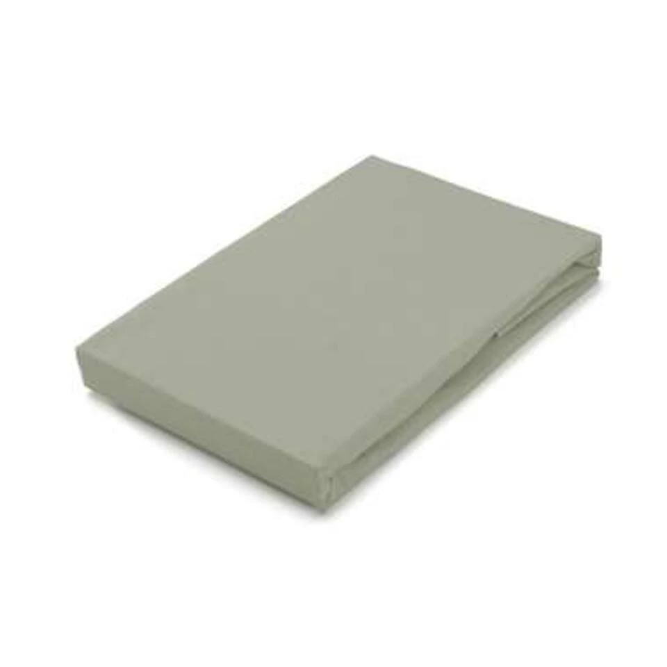 Byrklund - Hoeslaken Jersey - 90x200 Cm - Grijsgroen 5 Byrklund - Hoeslaken Jersey - 90x200 Cm - Grijsgroen - Afbeelding 3