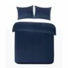 Papillon Dekbedovertrek Satijn Streep - 200x200/220 Cm - Blauw -NL Beddengoed Verkoop 2024 1188944406