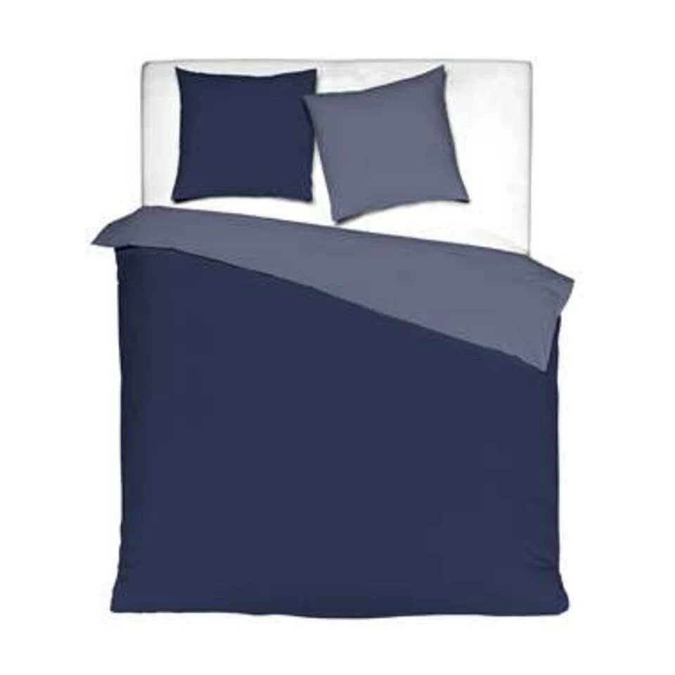 Mistral Home Dekbedovertrek 100% Gewassen Katoen Blauw 240x220 Cm 3 Mistral Home Dekbedovertrek 100% Gewassen Katoen Blauw 240x220 Cm