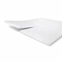 Byrklund - Molton Bed Basics Multifit Split-Topper - 180x200 Cm - Wit