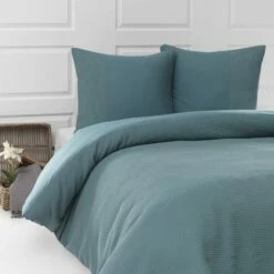 Papillon Deluxe+ Mendoza Dekbedovertrek - 200x200/220 Cm - Blauw -NL Beddengoed Verkoop 2024 1300321742 0101