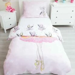 Ballet Dance - Dekbedovertrek - Eenpersoons - 140 X 200 Cm - Roze -NL Beddengoed Verkoop 2024 1343448125 0102