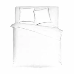 Mistral Home Dekbedovertrek 100% Gewassen Katoen Wit 260x240 Cm