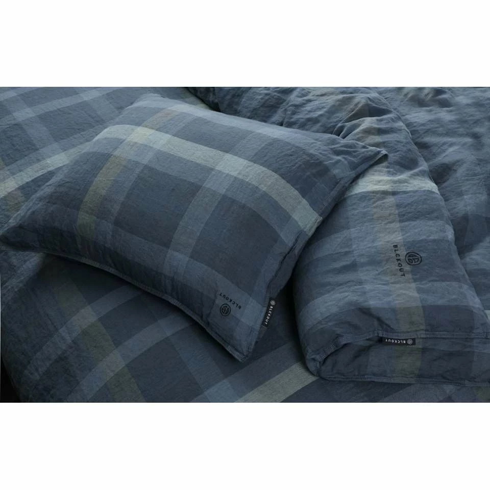 BLCKOUT Washington - Dekbedovertrek - 240x200/220 Cm - Blauw 5 BLCKOUT Washington - Dekbedovertrek - 240x200/220 Cm - Blauw - Afbeelding 3