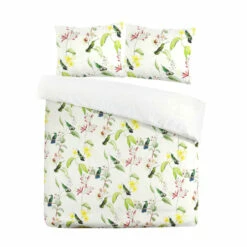 Papillon Dekbedovertrek Burung - 240x200/220 Cm - Multikleur