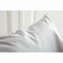 Papillon Dekbedovertrek Pom Pom - 240x200/220 Cm - Grijs -NL Beddengoed Verkoop 2024 1630783346 0102