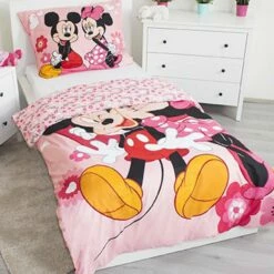 Disney Minnie Mouse I Love You - Dekbedovertrek-140x200cm -NL Beddengoed Verkoop 2024 1669312594 0102