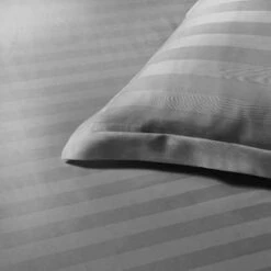 Papillon Dekbedovertrek Satijn Streep - 140x200/220 Cm - Grijs -NL Beddengoed Verkoop 2024 1717213383 0102