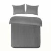 Papillon Dekbedovertrek Satijn Streep - 140x200/220 Cm - Grijs -NL Beddengoed Verkoop 2024 1717213383