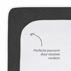 Byrklund - Hoeslaken Jersey - 160x200 Cm - Antraciet -NL Beddengoed Verkoop 2024 1818554795 0103