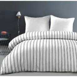 Papillon Dekbedovertrek Hugo - 140x200/220 Cm - Grijs -NL Beddengoed Verkoop 2024 1822536701 0101