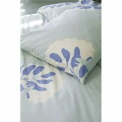 Walra - Dekbedovertrek Remade Romantic Leaves - 200x220 Cm - Blauw -NL Beddengoed Verkoop 2024 1858808658 0102