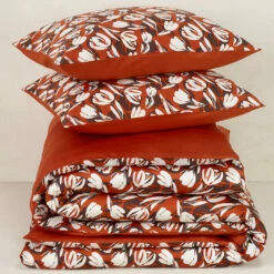 De Witte Lietaer Dekbedovertrek Katoen Tulipa - Hotelmaat - 260 X 240 Cm -NL Beddengoed Verkoop 2024 1882793287 0103