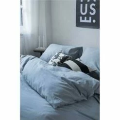 Dindi Home - Dekbedovertrek Plain Beauty - 140x220 Cm - Blauw 7 Dindi Home - Dekbedovertrek Plain Beauty - 140x220 Cm - Blauw -NL Beddengoed Verkoop 2024 1910922472 0101