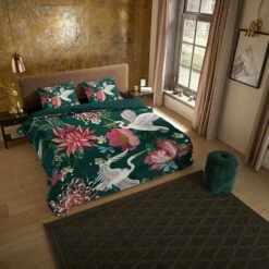 Pure Dekbedovertrek Kraanvogels-Lits-jumeaux (240 X 200/220 Cm) -NL Beddengoed Verkoop 2024 2eaabd3f57c542e894499ec96052fe72