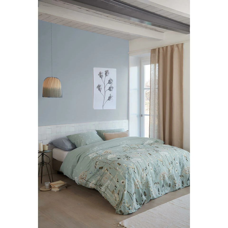 Ariadne At Home Dekbedovertrek Wind - Groen - 240x200/220 Cm 4 Ariadne At Home Dekbedovertrek Wind - Groen - 240x200/220 Cm - Afbeelding 2
