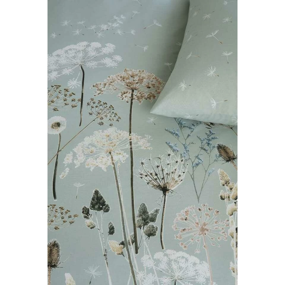 Ariadne At Home Dekbedovertrek Wind - Groen - 240x200/220 Cm 5 Ariadne At Home Dekbedovertrek Wind - Groen - 240x200/220 Cm - Afbeelding 3